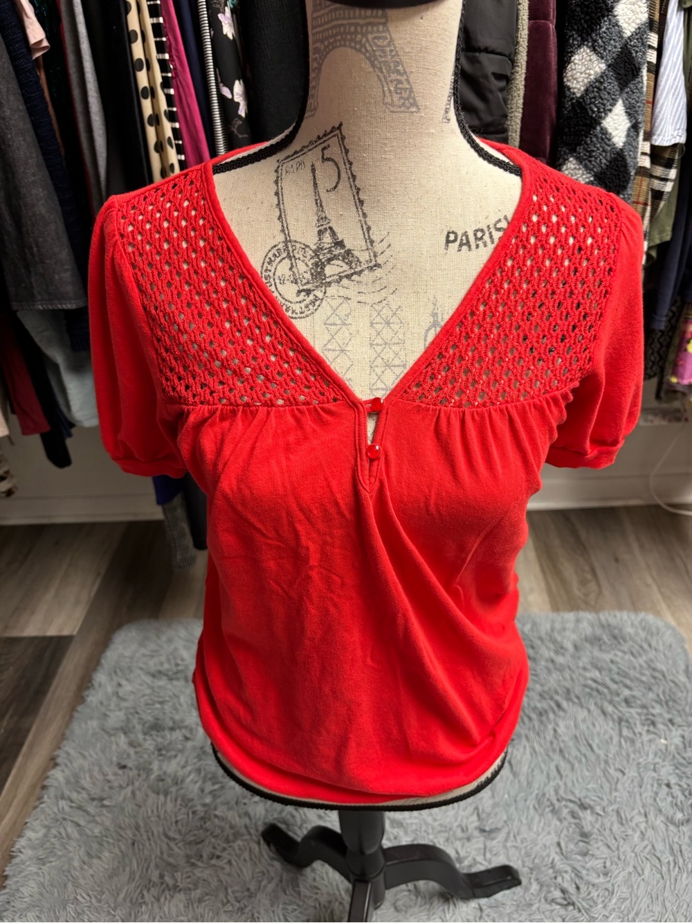 Y2K Red Short Sleeve Tee
